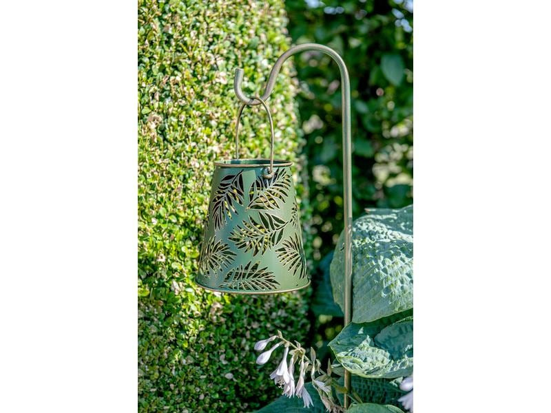 STT Laterne Solar Antic Lantern Bamboo, Grün