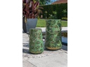 STT Laterne Solar Antic Lantern Bamboo, Grün