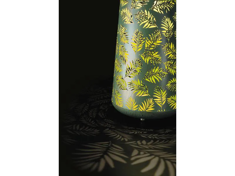 STT Laterne Solar Antic Lantern Bamboo, Grün