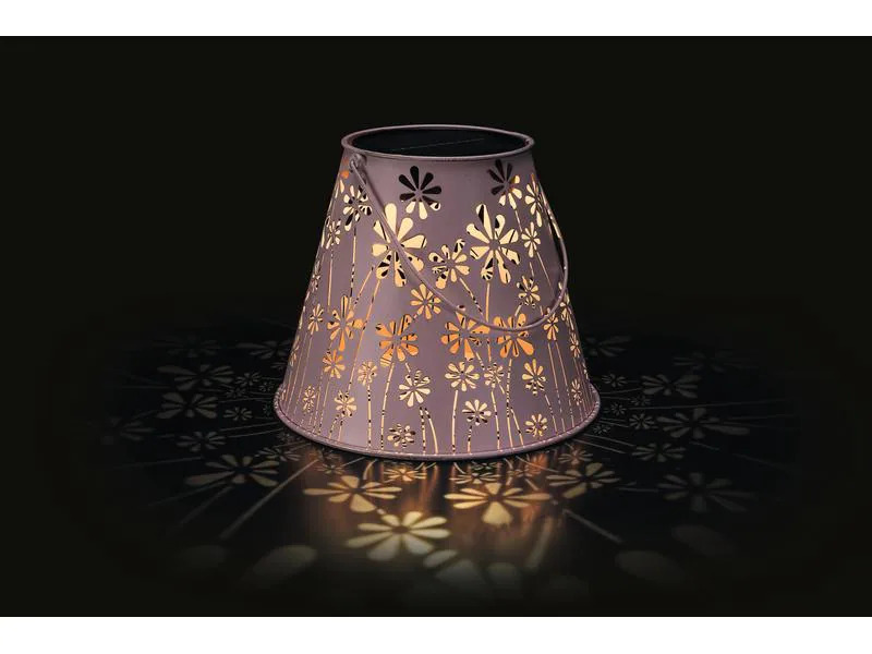 STT Laterne Solar Antic Lantern Daisy, Rosa