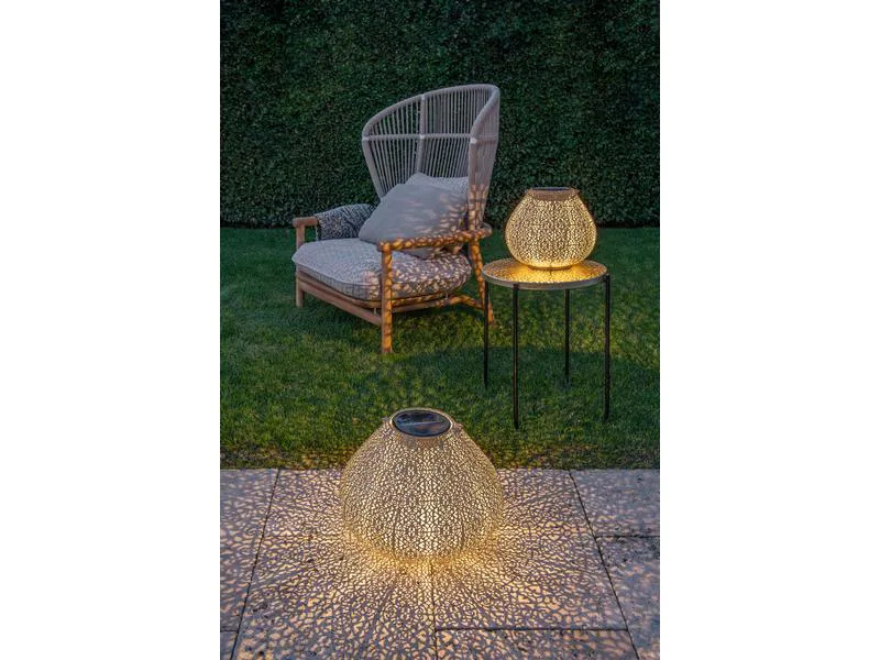 STT Laterne Solar Antic Lantern Jade L, Beige