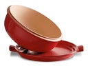 Emile Henry Brot-Backform 28.5 cm, Rot