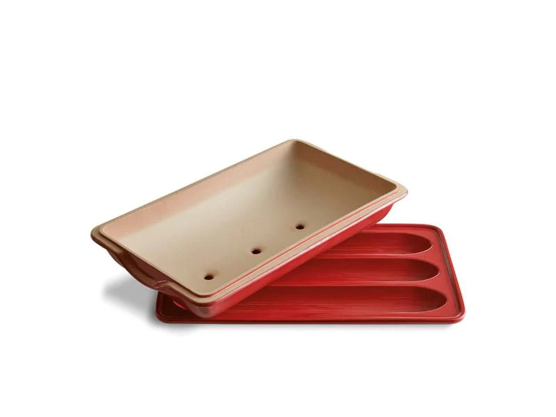 Emile Henry Brot-Backform Baguette 39 cm