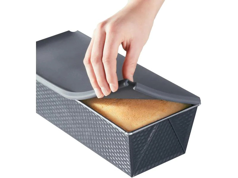 Kaiser Brot-Backform mit Silikondeckel, 32 cm