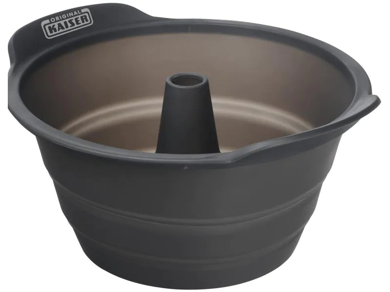 Kaiser Bundform CrispFlex 24 cm, Schwarz