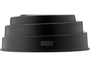 Kaiser Gugelhupf-Backform Twister 25 cm, Schwarz