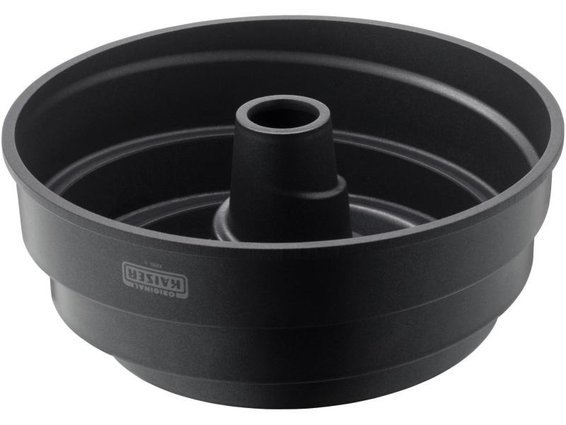 Kaiser Gugelhupf-Backform Twister 25 cm, Schwarz