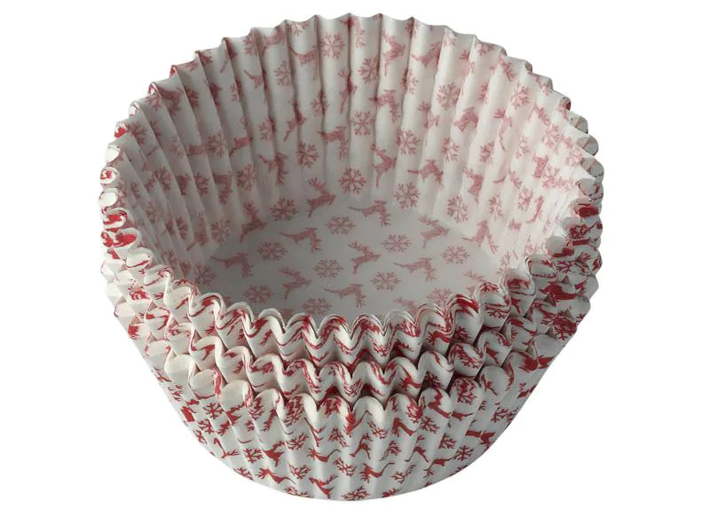 Kaiser Muffin Backform Weihnachten 12 Mulden + 60 Papierförmchen