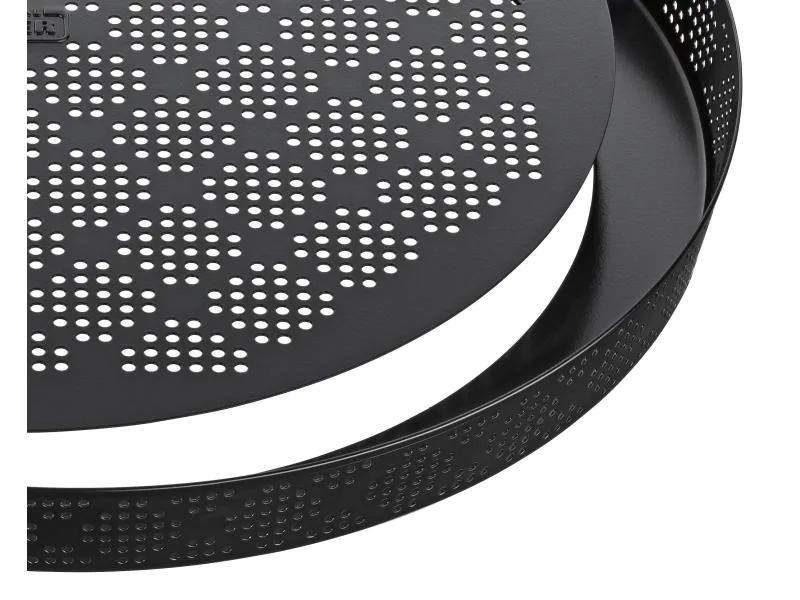 Kaiser Pizzaform 28 cm, Schwarz