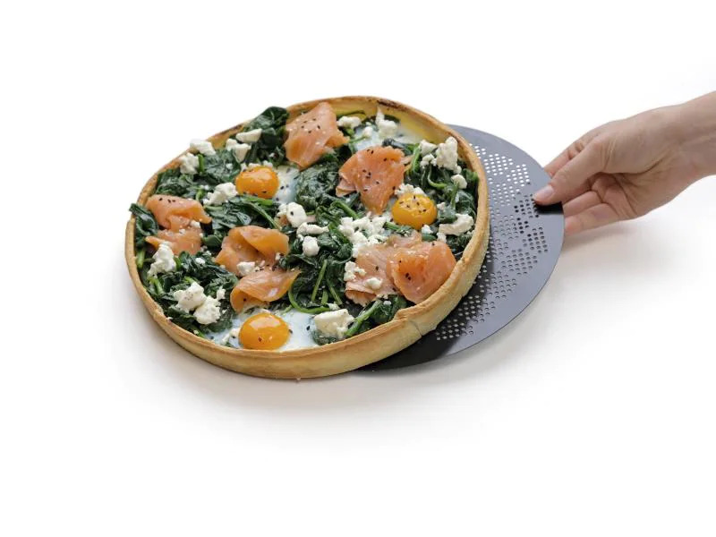 Kaiser Pizzaform 28 cm, Schwarz