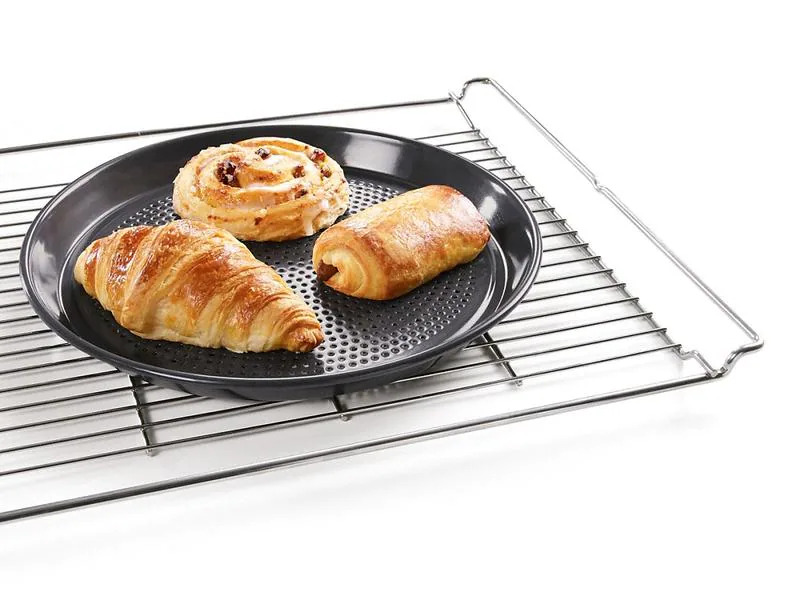 Miele Wähen-Backform HBFP27 Gelocht, Schwarz