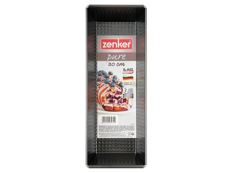 Zenker Cake-Backform Black Metallic 30 cm, ILAG Special