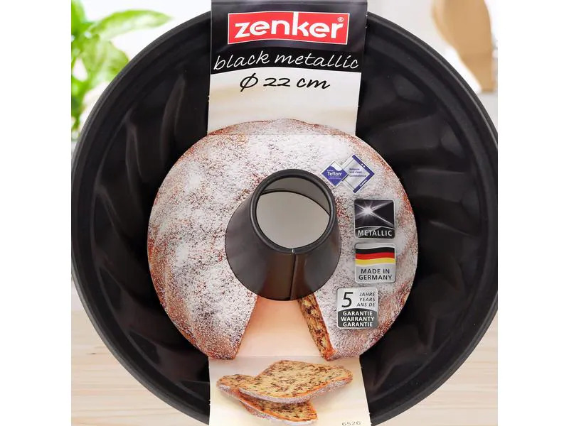 Zenker Gugelhupf-Backform Black Metallic Ø 22 cm