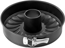 Zenker Springform Black Metallic mit 2 Böden, Ø 28 cm