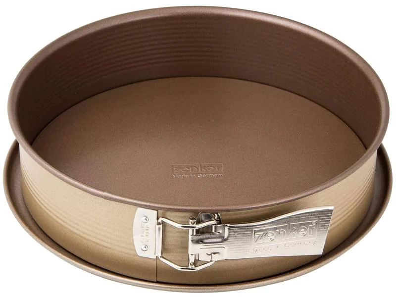 Zenker Springform Mojave Gold mit 2 Böden, Ø 26 cm