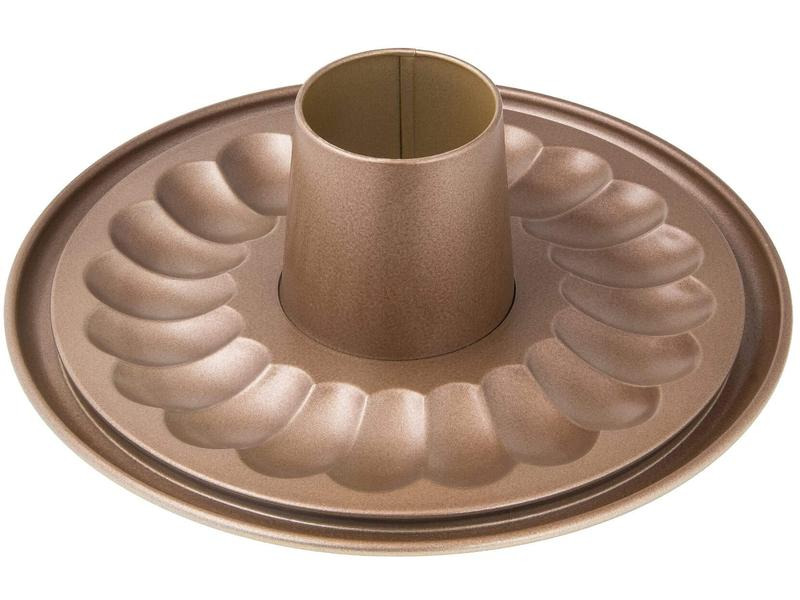 Zenker Springform Mojave Gold mit 2 Böden, Ø 26 cm