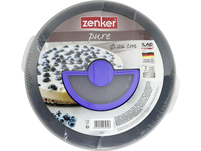 Zenker Springform Pure mit Deckel, Ø 26 cm