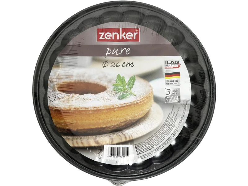 Zenker Springform Pure mit Rohrboden, Ø 26 cm
