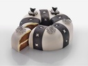 Zenker Springform Ø 26 cm, Schwarz/Creme