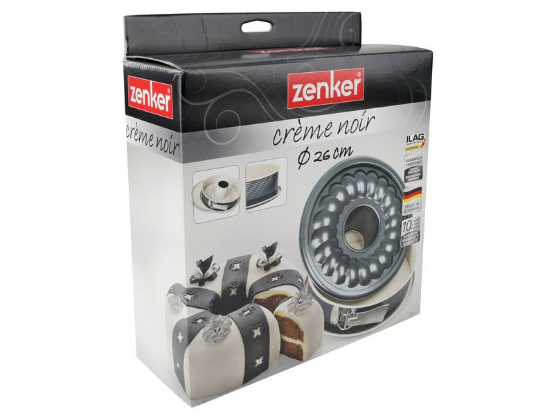 Zenker Springform Ø 26 cm, Schwarz/Creme