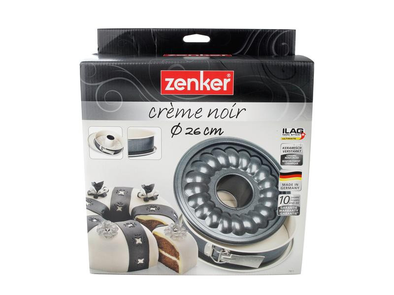 Zenker Springform Ø 26 cm, Schwarz/Creme
