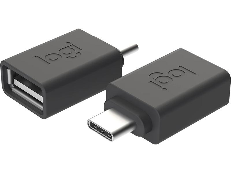 Logitech USB-Adapter USB-C Stecker - USB-A Buchse