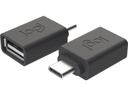 Logitech USB-Adapter USB-C Stecker - USB-A Buchse