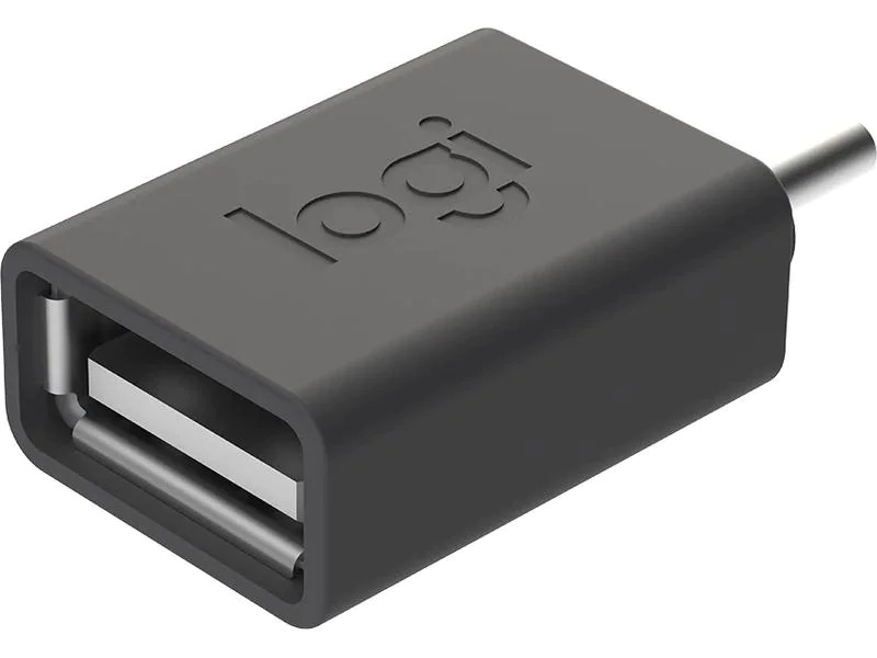 Logitech USB-Adapter USB-C Stecker - USB-A Buchse