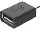 Logitech USB-Adapter USB-C Stecker - USB-A Buchse