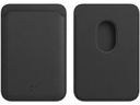Nevox MagWallet Echt Leder Schwarz