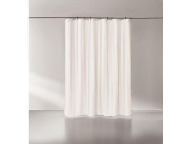 Kleine Wolke Duschvorhang Stripia 180 x 200 cm, Beige
