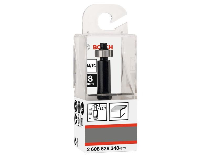 Bosch Professional Bündigfräser D1: 12.7 mm, L: 25.4 mm