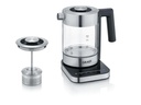 Graef Wasserkocher WK 350, 1 l, Edelstahl/Transparent