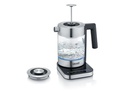 Graef Wasserkocher WK 350, 1 l, Edelstahl/Transparent