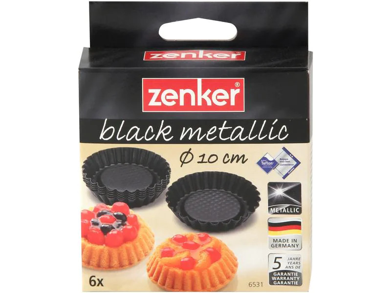 Zenker Tortelett-Backform Black Metallic Ø 10.5 cm