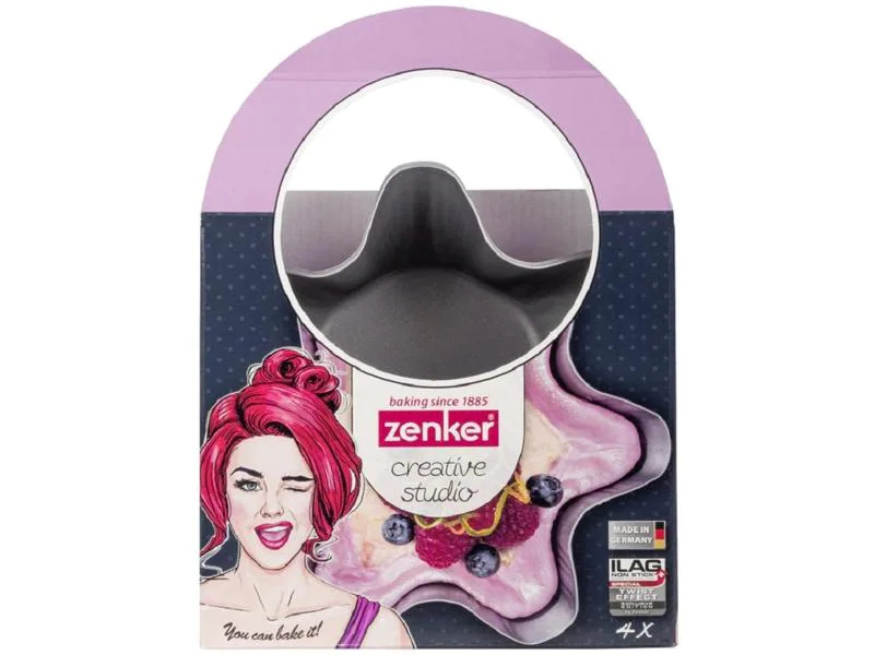 Zenker Tortelett-Backform creative studio Ø 16.5 cm