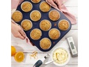 Zyliss Muffin Backform 12 Mulden, Dunkelblau