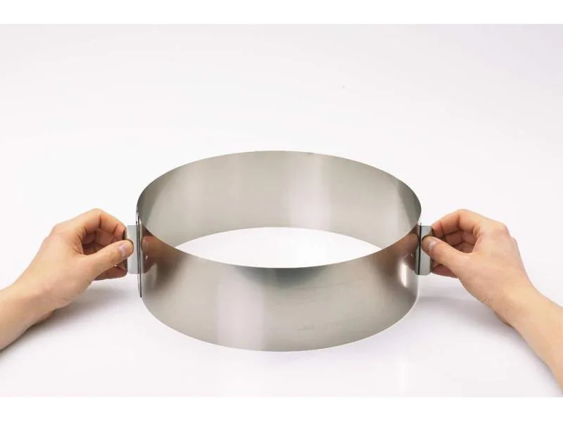 GEFU Backrahmen Tortenring Tondo XXL 16.5 cm, Rund