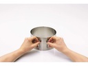 GEFU Backrahmen Tortenring Tondo XXL 16.5 cm, Rund