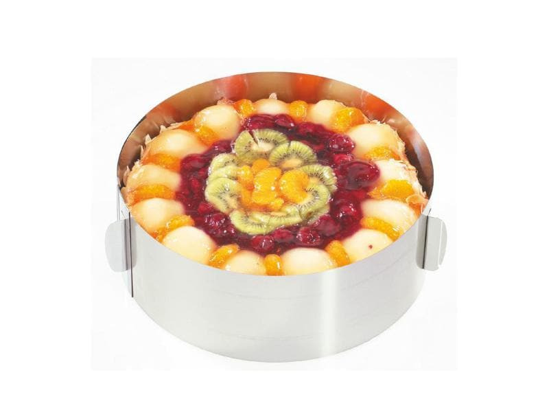 GEFU Backrahmen Tortenring Tondo XXL 16.5 cm, Rund