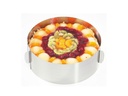 GEFU Backrahmen Tortenring Tondo XXL 16.5 cm, Rund