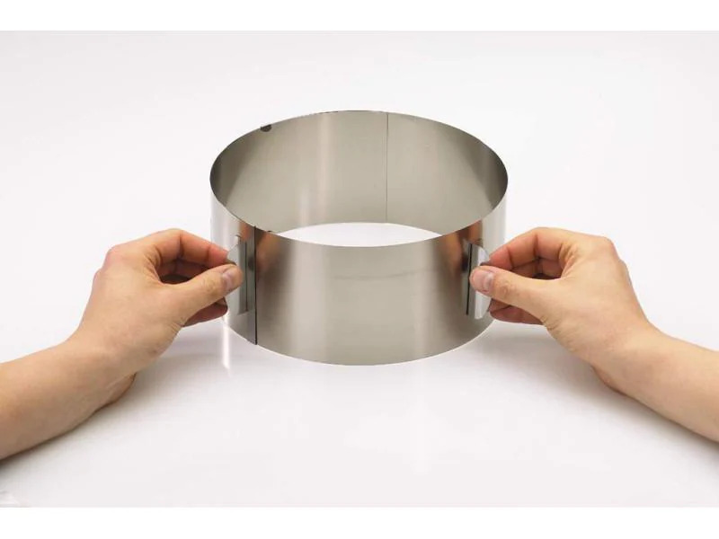 GEFU Backrahmen Tortenring Tondo XXL 16.5 cm, Rund