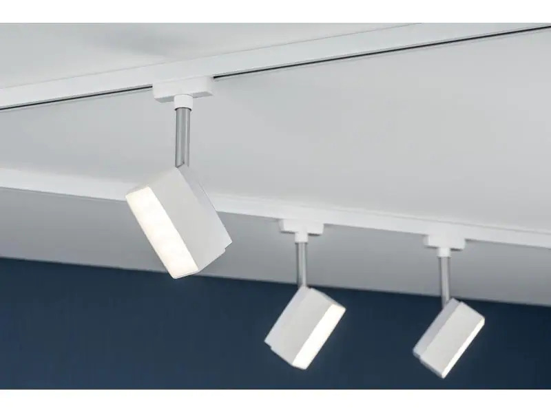 Paulmann URail LED Spot Pedal, 5 W, 2700 K, Weiss