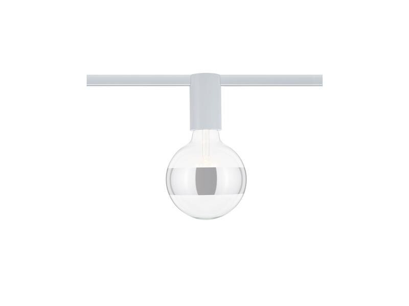 Paulmann URail Ceiling Socket, E27, 20 W, Weiss