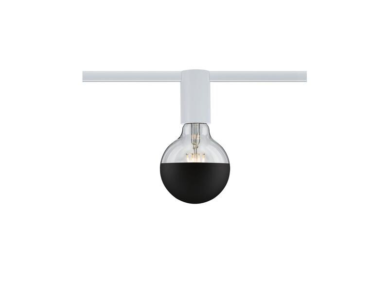 Paulmann URail Ceiling Socket, E27, 20 W, Weiss
