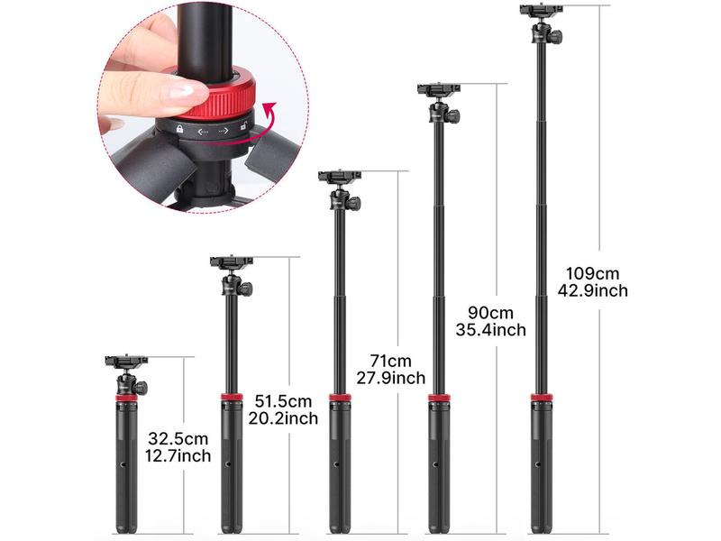 Ulanzi Selfie Stick MT-44BK