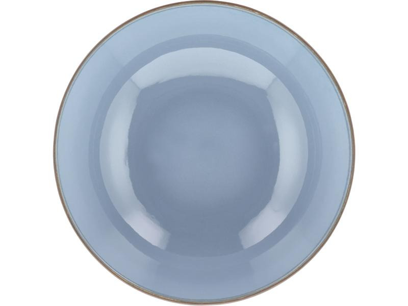 Bitz Salatschüssel Wood Ocean 30 cm, 1 Stück, Hellblau