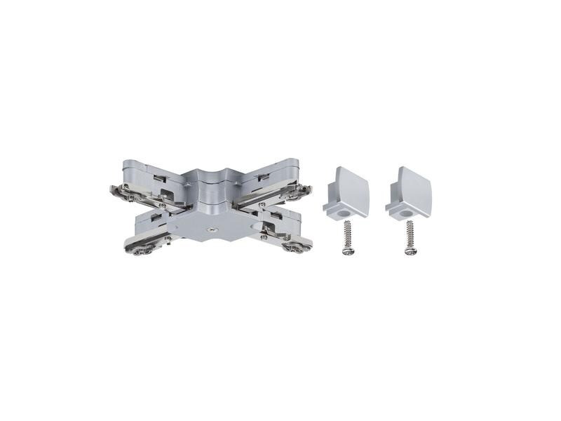 Paulmann URail Light &amp; Easy X-Verbinder, Chrom