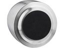 relaxdays Aschenbecher Edelstahl Silber