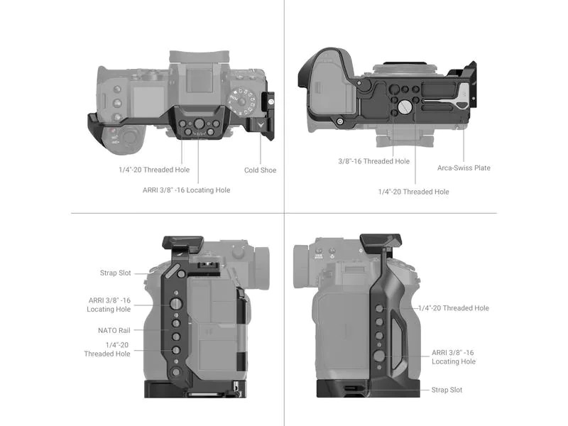 Smallrig Cage für Fujifilm X-H2S